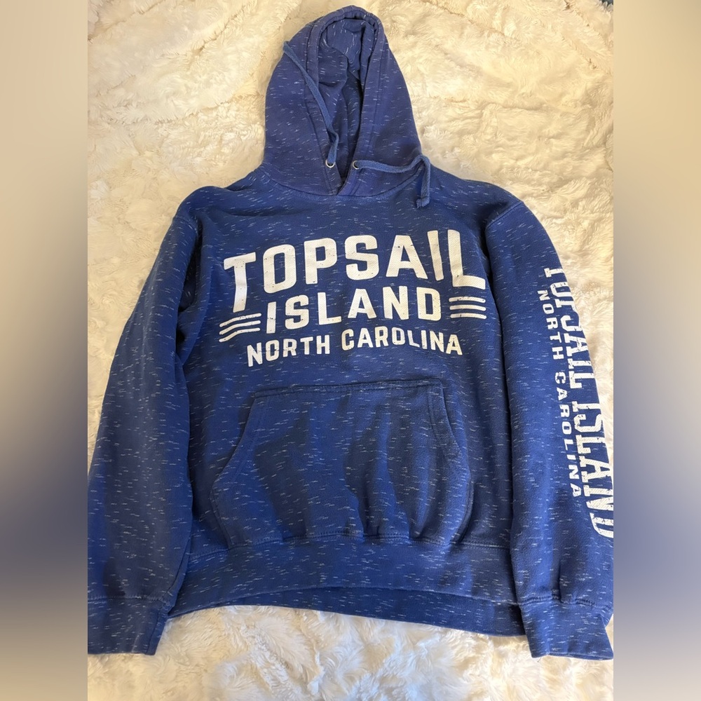 Blue Topsail Island Hoodie
